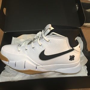 Undefeated x Nike Kobe Protro 1 White Gum size 8.5
